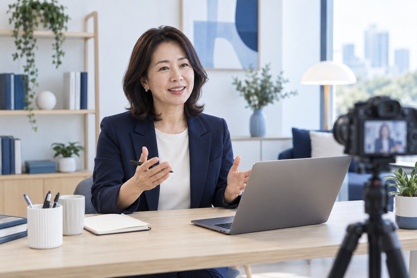 노트북 화면을 보며 업무를 정리하는 여성 — PG결제 웨딩 카드결제 고액 잔금잔금이 커서 카드가 거절될까 조마조마하셨죠? 연락 주시면 나눠 받는 흐름까지 같이 짜 드립니다.